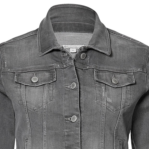 target distressed denim jacket