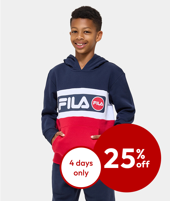 25% off Lonsdale, Fila & Piping Hot Clothing, Accessories & Footwear 25% off Lonsdale, Fila & Piping Hot Clothing, Accessories & Footwear
