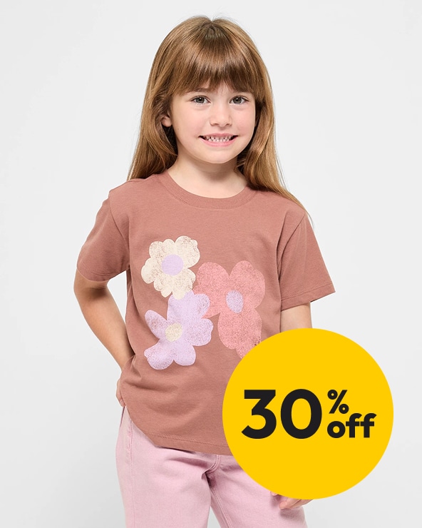 Take a further 30% off kids' clearance clothing Take a further 30% off kids' clearance clothing