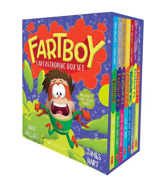Fart Boy 7 Book Box Set - Adam Wallace 1 of 1