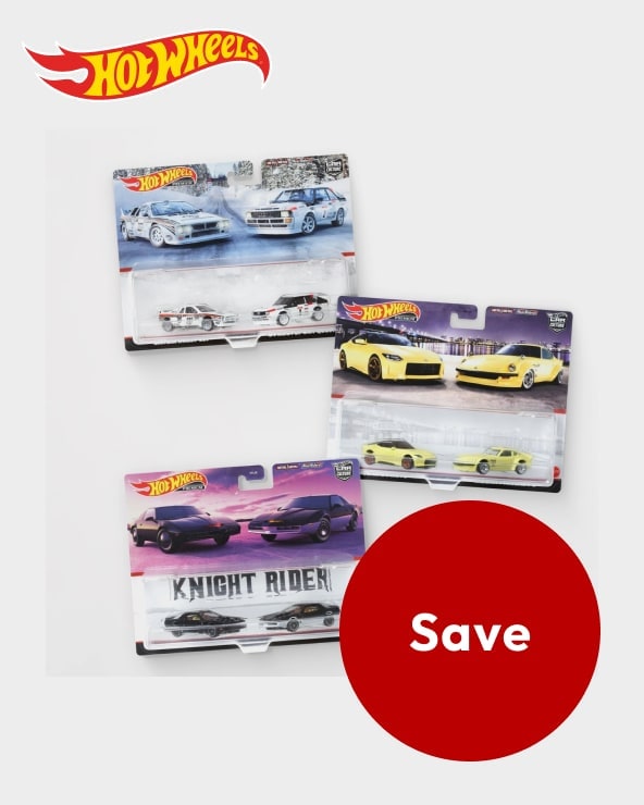 on selected Hot Wheels toys on selected Hot Wheels toys